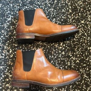 Cole Haan Men’s Chelsea (US 12.5) - Burnt Orange - Waterproof